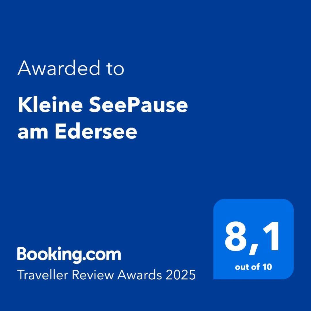 Kleine Seepause Am Edersee Scheid  Экстерьер фото